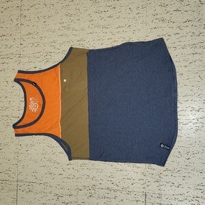 Lrg Lifted Research Group Stripe Tank Top Muscle Shirt Vintage Y2K